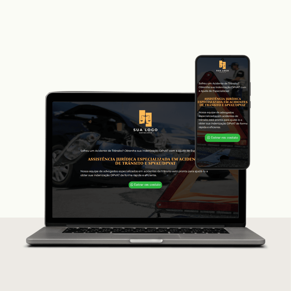 Landing page Advocacia